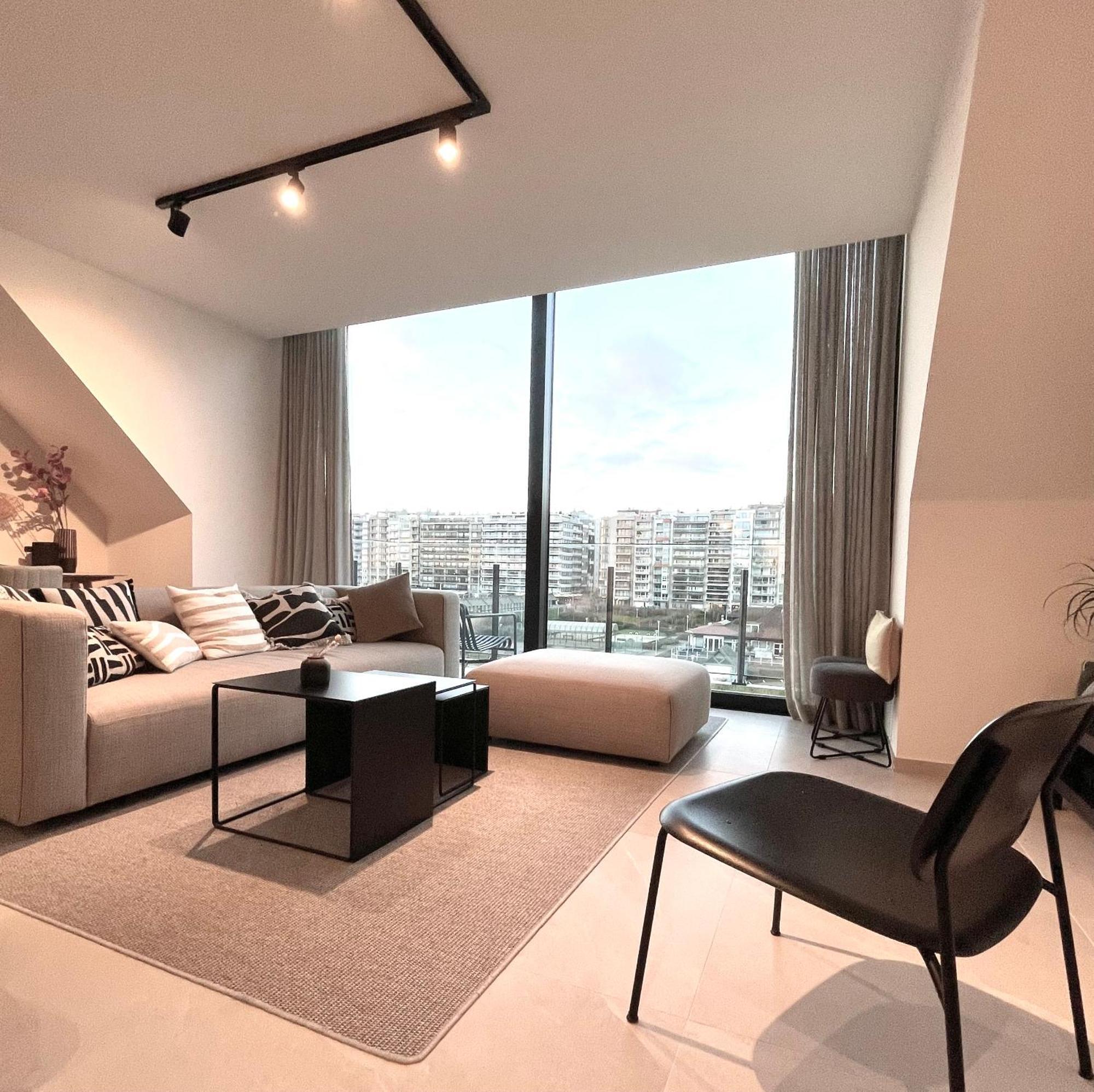 Molo Roof - Stylish Penthouse With Marina View Blankenberge Within Walking Distance From The Sea - 15 Km From Bruges Apartment Ngoại thất bức ảnh